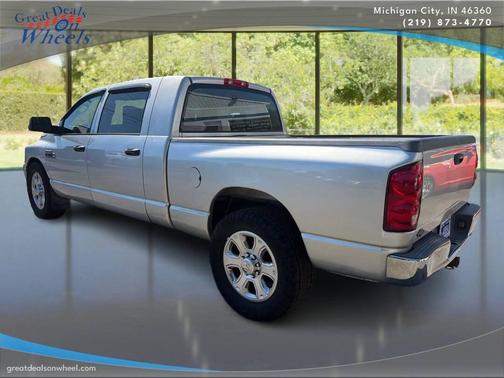 Bright Silver Metallic Clearcoat 2007 Dodge Ram 2500 SLT Mega Cab
