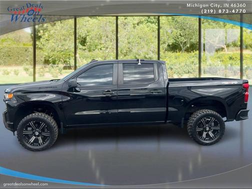 Black 2021 Chevrolet Silverado 1500 Custom