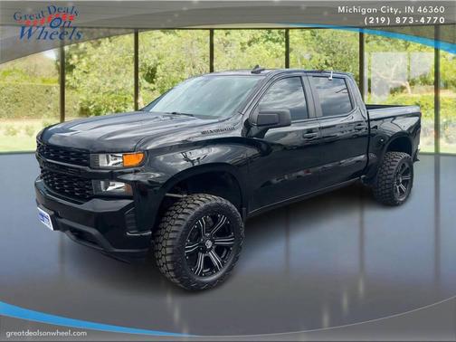 Black 2021 Chevrolet Silverado 1500 Custom