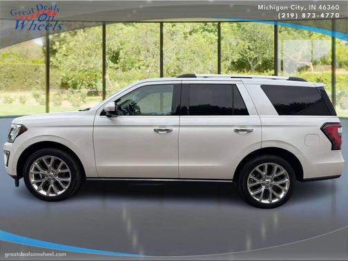White 2019 Ford Expedition Limited