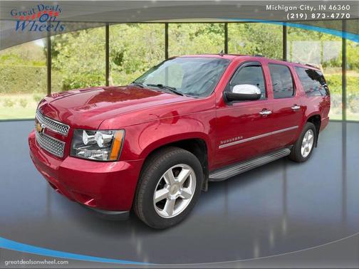 Maroon 2013 Chevrolet Suburban 1500 LTZ