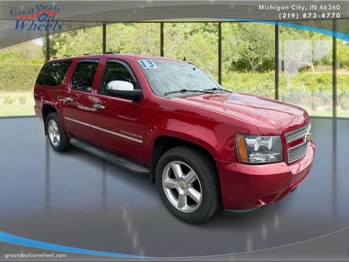 Maroon 2013 Chevrolet Suburban 1500 LTZ