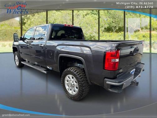 Gray 2015 GMC Sierra 2500 SLT