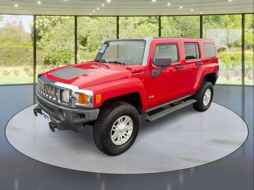 Victory Red 2007 Hummer H3 Base