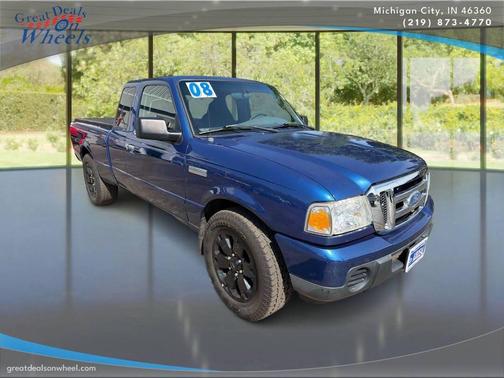 Vista Blue Clearcoat Metallic 2008 Ford Ranger