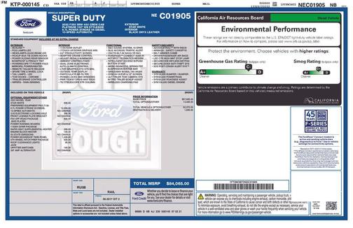 2022 Ford F-350 Platinum