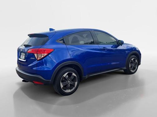 Aegean Blue Metallic 2018 Honda HR-V EX