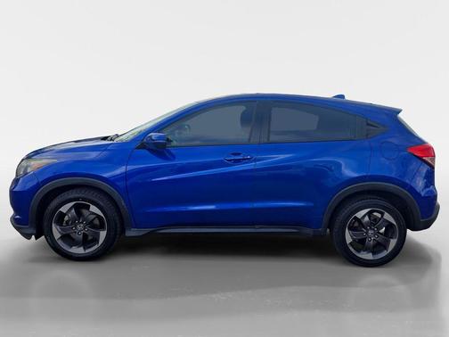 Aegean Blue Metallic 2018 Honda HR-V EX
