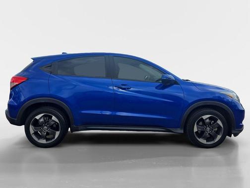 Aegean Blue Metallic 2018 Honda HR-V EX