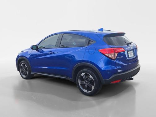 Aegean Blue Metallic 2018 Honda HR-V EX