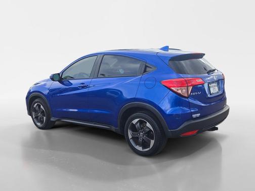 Aegean Blue Metallic 2018 Honda HR-V EX