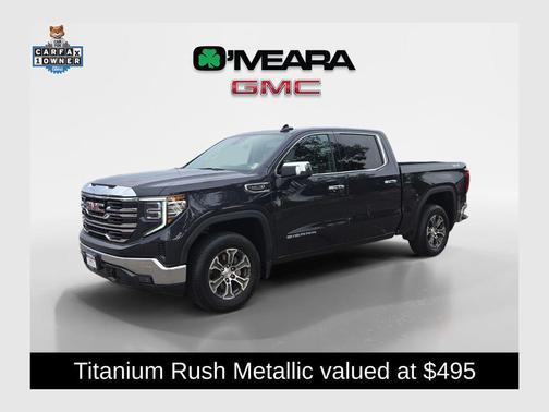 Titanium Rush Metallic 2025 GMC Sierra 1500 SLT