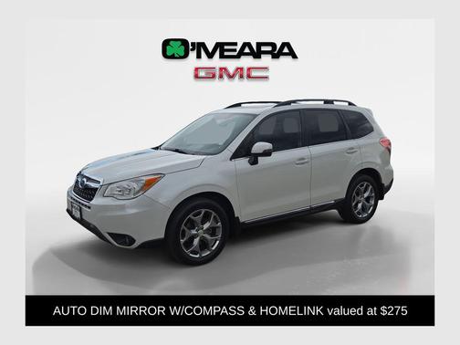 Satin White Pearl 2015 Subaru Forester 2.5i Touring