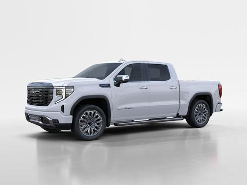 Glacier White Tricoat 2026 GMC Sierra 1500 Denali Ultimate