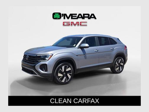 Gray 2024 Volkswagen Atlas Cross Sport 2.0T SE w/Technology 4MOTION