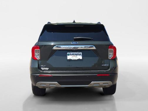Forged Green Metallic 2023 Ford Explorer XLT