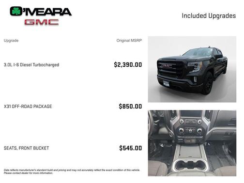 Brownstone Metallic 2021 GMC Sierra 1500 Elevation