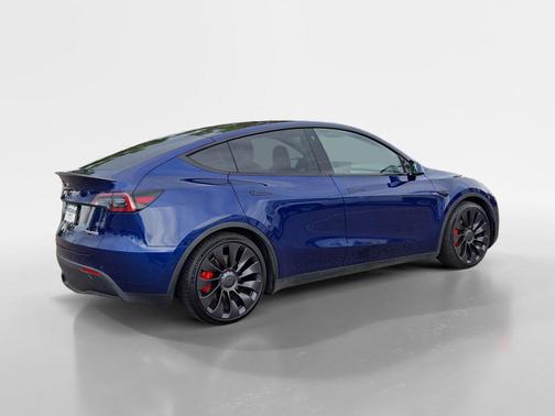 Deep Blue Metallic 2022 Tesla Model Y Performance Dual Motor All-Wheel Drive