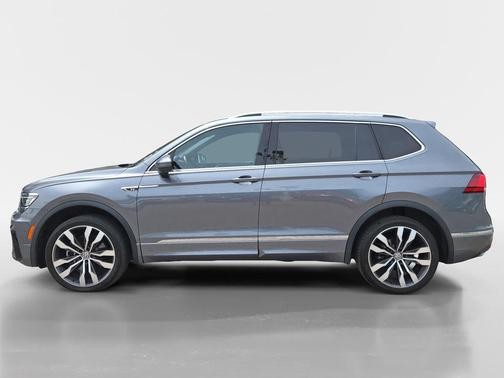 Platinum Gray Metallic 2021 Volkswagen Tiguan 2.0T SEL R-Line 4MOTION