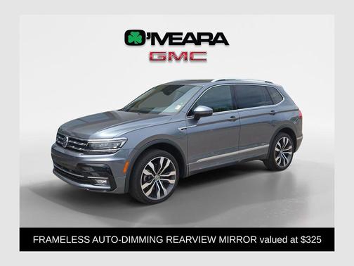 Platinum Gray Metallic 2021 Volkswagen Tiguan 2.0T SEL R-Line 4MOTION