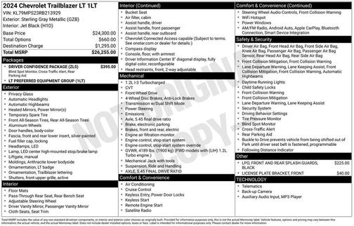 2024 Chevrolet Trailblazer LT