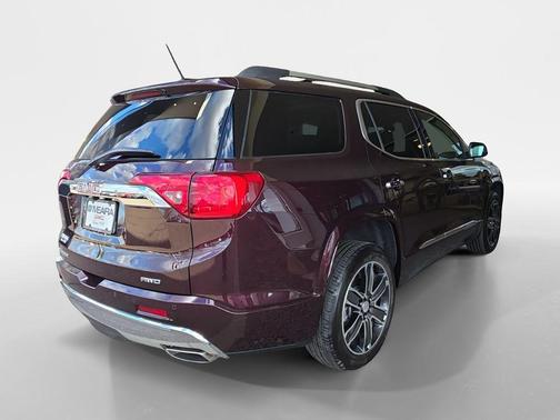 Black Cherry Metallic 2018 GMC Acadia Denali