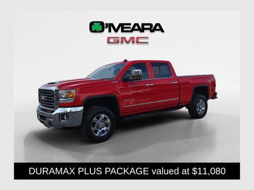 Cardinal Red 2018 GMC Sierra 2500 SLT