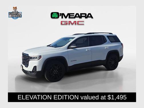 Summit White 2023 GMC Acadia FWD SLT