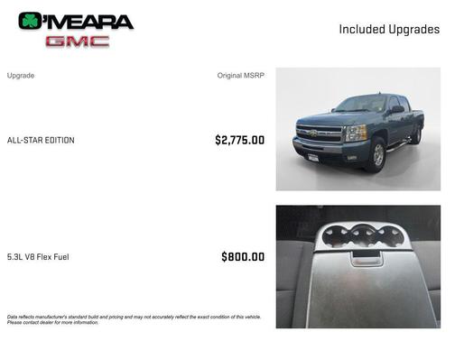 Blue Granite Metallic 2011 Chevrolet Silverado 1500 LT