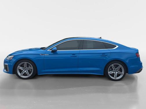 Blue 2021 Audi A5 Sportback 45 S Line Premium