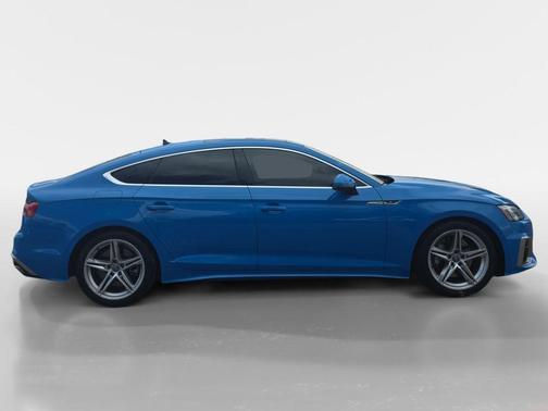 Blue 2021 Audi A5 Sportback 45 S Line Premium
