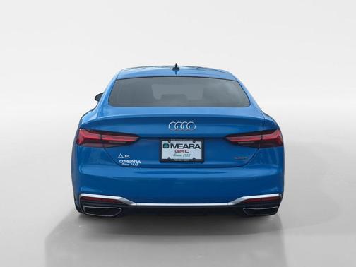 Blue 2021 Audi A5 Sportback 45 S Line Premium