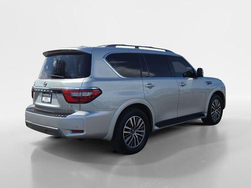 Brilliant Silver Metallic 2021 Nissan Armada SL 4WD