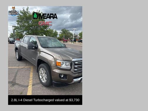 Bronze Alloy Metallic 2016 GMC Canyon SLT