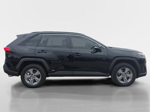 Midnight Black Metallic 2024 Toyota RAV4 Hybrid LE