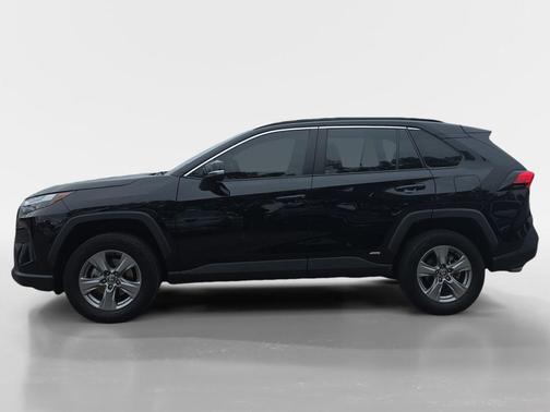 Midnight Black Metallic 2024 Toyota RAV4 Hybrid LE