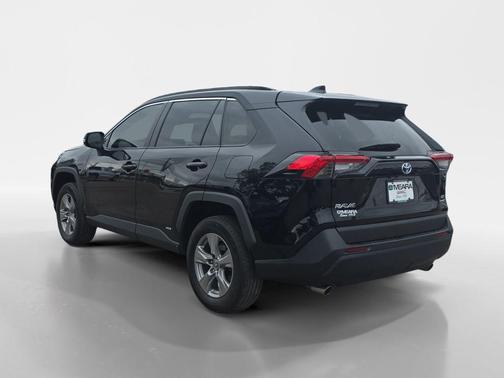 Midnight Black Metallic 2024 Toyota RAV4 Hybrid LE
