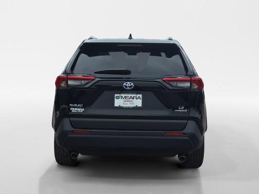 Midnight Black Metallic 2024 Toyota RAV4 Hybrid LE