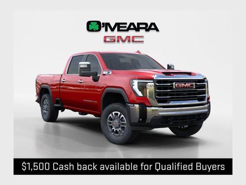 Volcanic Red Tintcoat 2026 GMC Sierra 2500 SLT