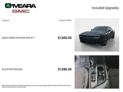 Diamond Black Crystal Pearlcoat 2025 Dodge Charger Daytona R/T