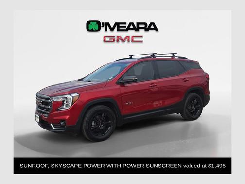 Volcanic Red Tintcoat 2023 GMC Terrain AWD AT4