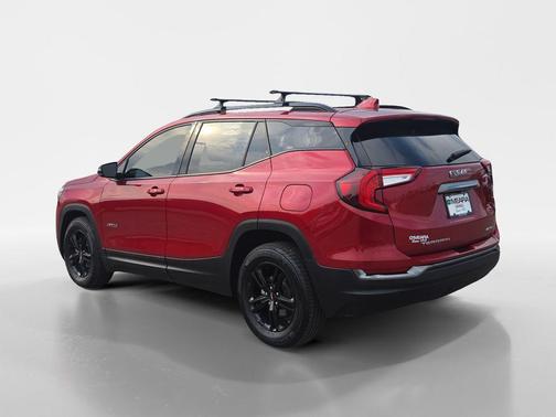 Volcanic Red Tintcoat 2023 GMC Terrain AWD AT4