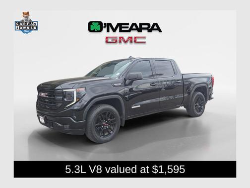 Onyx Black 2024 GMC Sierra 1500 Elevation