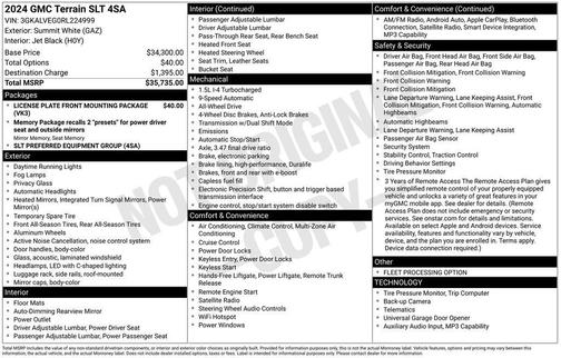 2024 GMC Terrain SLT