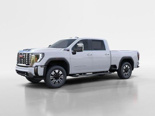 Glacier White Tricoat 2026 GMC Sierra 2500 Denali