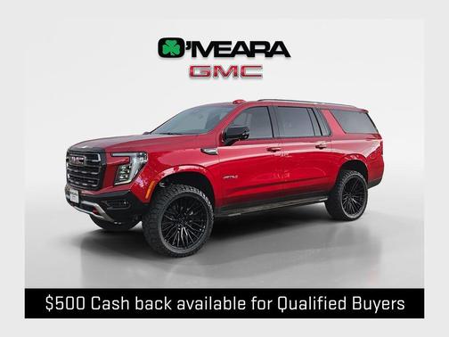 Volcanic Red Tintcoat 2026 GMC Yukon XL 4WD AT4
