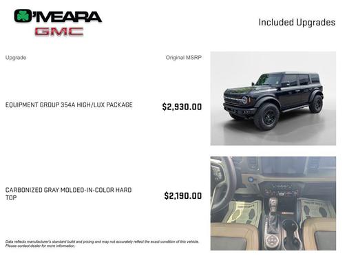 Shadow Black 2024 Ford Bronco Wildtrak