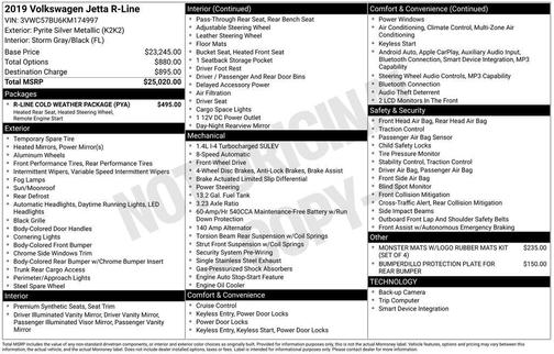 2019 Volkswagen Jetta 1.4T R-Line