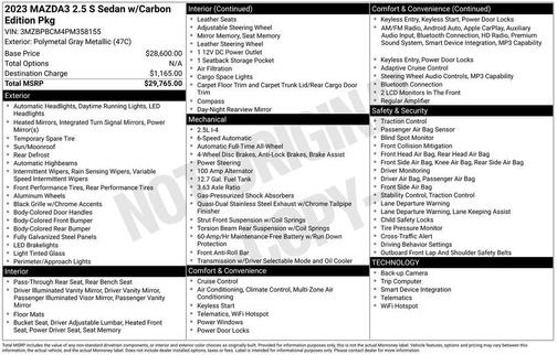 2023 Mazda Mazda3 AWD