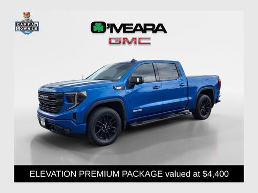 Dynamic Blue Metallic 2022 GMC Sierra 1500 Elevation